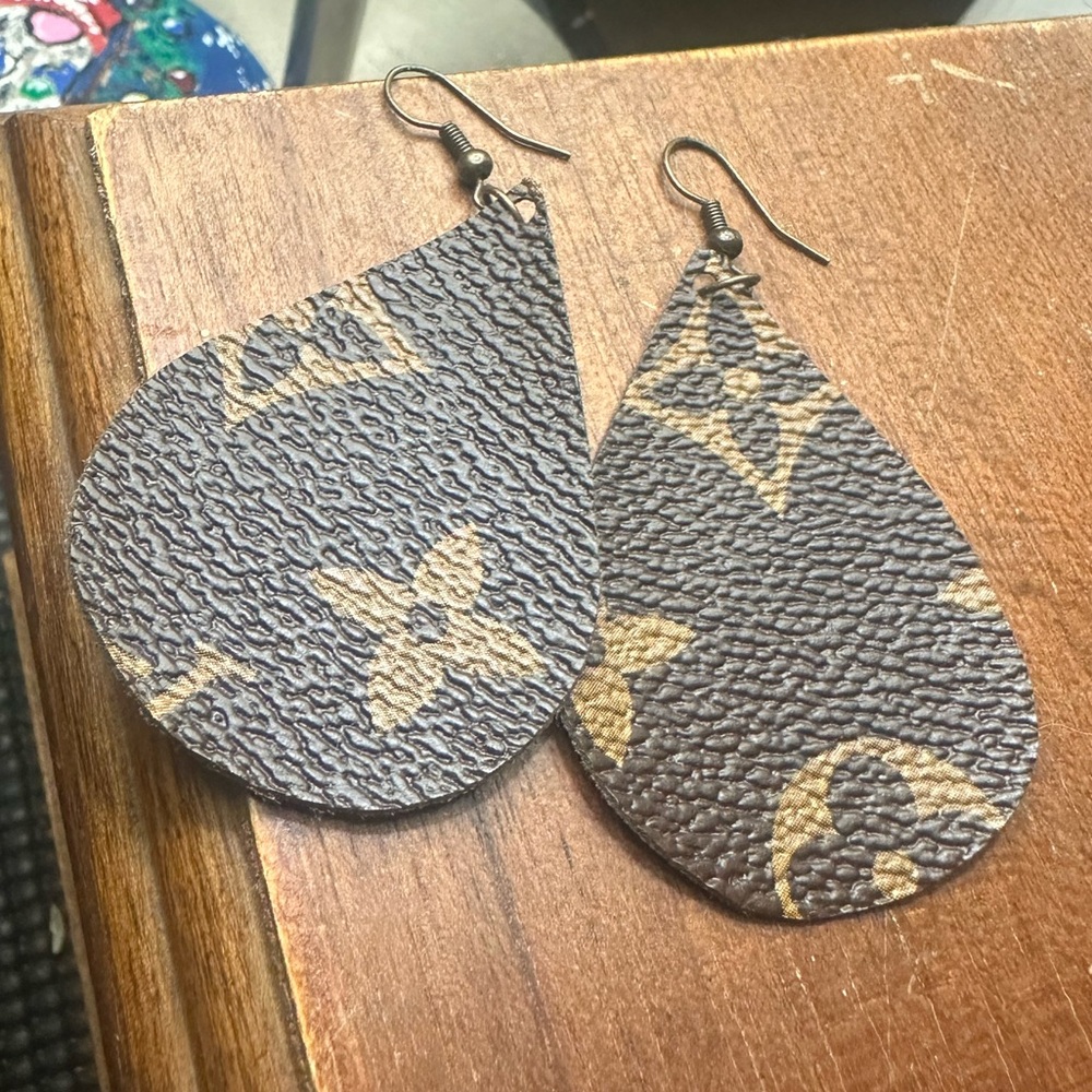 Louis Vuitton repurposed earrings